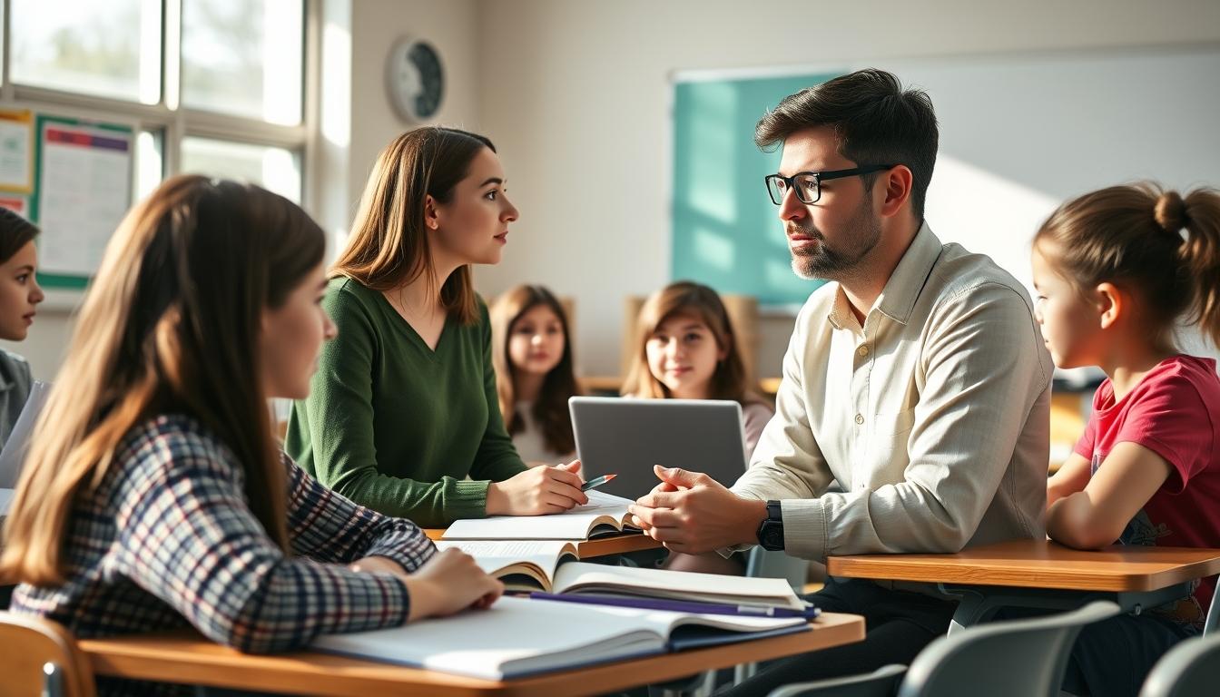 Student developing practical and academic skills