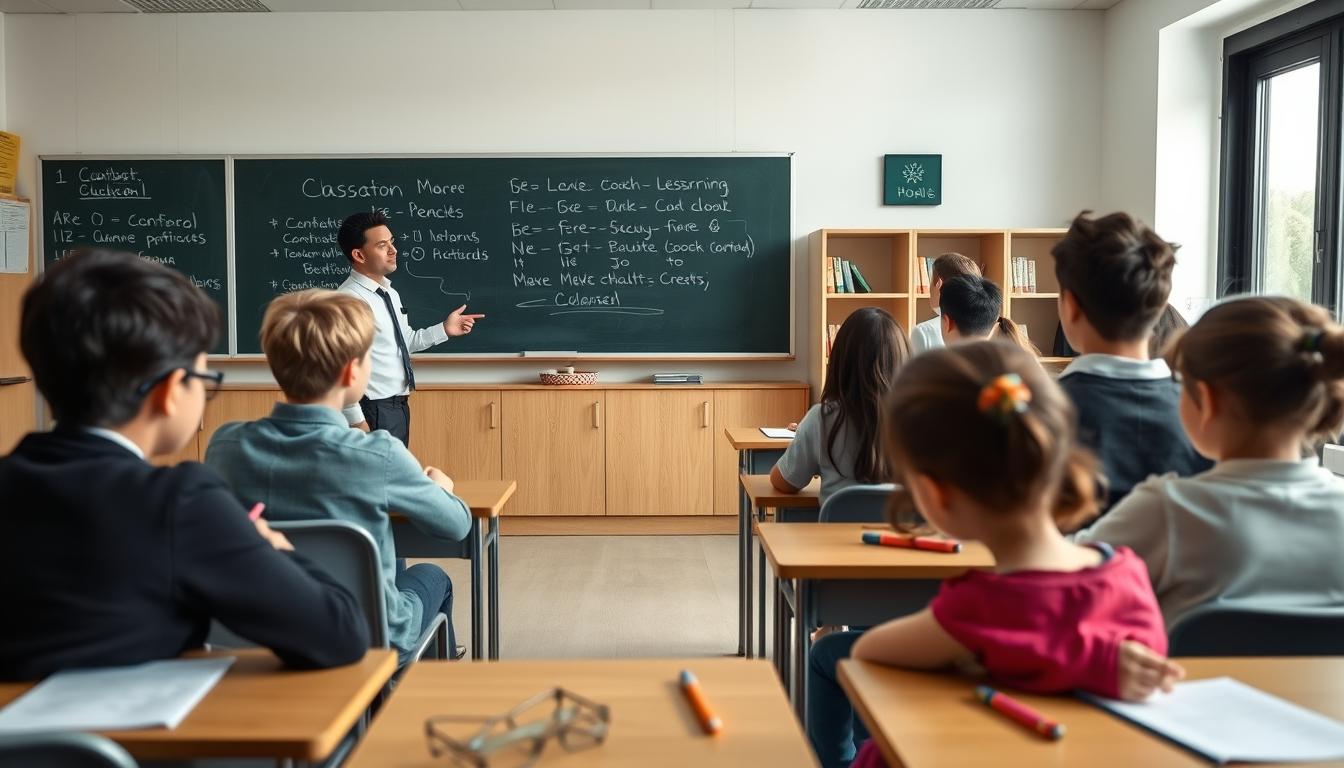 Students and educational resources in a modern learning environment